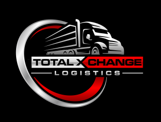 Total X Change Logistics  logo design by hidro