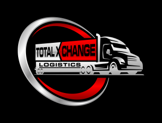 Total X Change Logistics  logo design by hidro