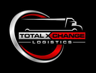 Total X Change Logistics  logo design by hidro