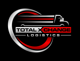 Total X Change Logistics  logo design by hidro