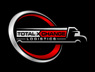 Total X Change Logistics  logo design by hidro