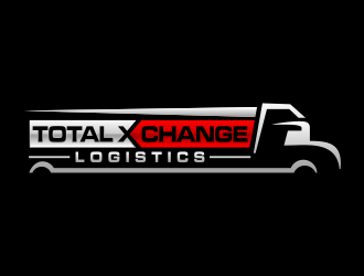 Total X Change Logistics  logo design by hidro