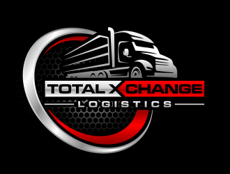 Total X Change Logistics  logo design by hidro