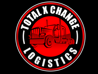 Total X Change Logistics  logo design by bosbejo