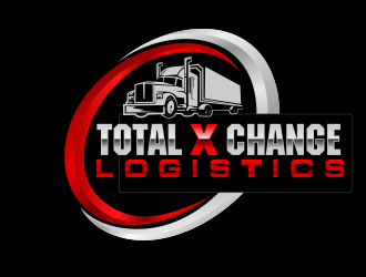 Total X Change Logistics  logo design by bosbejo