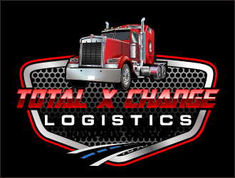 Total X Change Logistics  logo design by bosbejo