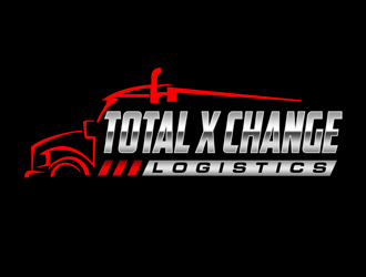 Total X Change Logistics  logo design by kunejo