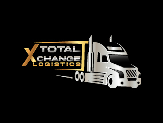 Total X Change Logistics  logo design by drifelm