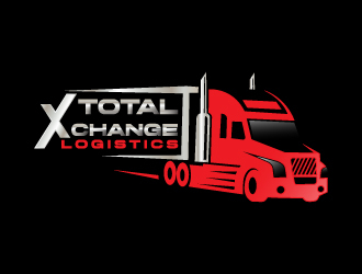 Total X Change Logistics  logo design by drifelm