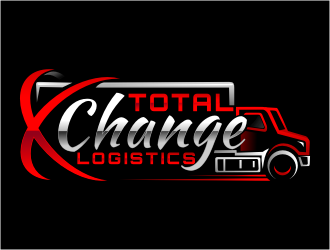 Total X Change Logistics  logo design by rgb1