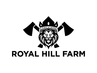 Royal Hill Farm  logo design by Moon