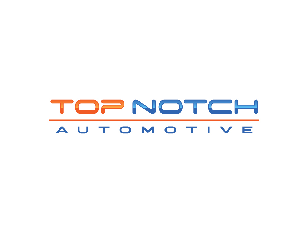 “Top Notch Auto & More” I don’t want the tires in it anymore. Looking for a new Modern look that is clean and eye catching and will be used in mailers, business cards, website and T-shirts. logo design by igor1408