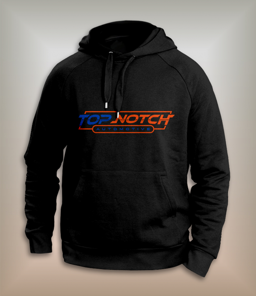 “Top Notch Auto & More” I don’t want the tires in it anymore. Looking for a new Modern look that is clean and eye catching and will be used in mailers, business cards, website and T-shirts. logo design by igor1408