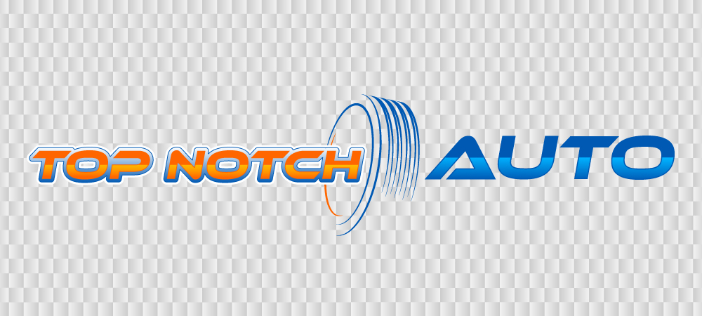 “Top Notch Auto & More” I don’t want the tires in it anymore. Looking for a new Modern look that is clean and eye catching and will be used in mailers, business cards, website and T-shirts. logo design by Gelotine