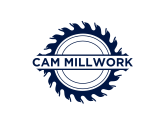 CAM Millwork logo design by ndndn