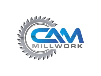 CAM Millwork logo design by javaz