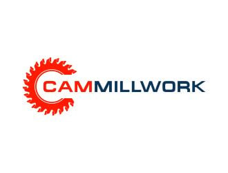 CAM Millwork logo design by Kanya