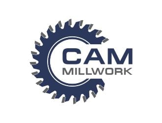 CAM Millwork logo design by Kanya