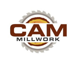 CAM Millwork logo design by AamirKhan