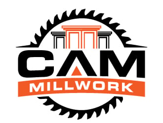 CAM Millwork logo design by jaize