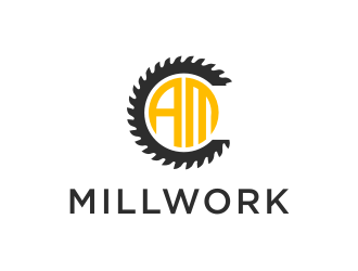 CAM Millwork logo design by dodihanz