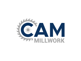 CAM Millwork logo design by lexipej