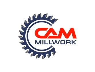 CAM Millwork logo design by Kanya