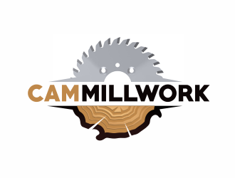 CAM Millwork logo design by serprimero