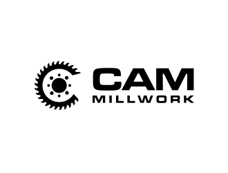 CAM Millwork logo design by keylogo