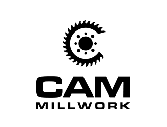 CAM Millwork logo design by keylogo