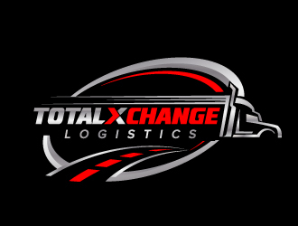 Total X Change Logistics  logo design by jaize