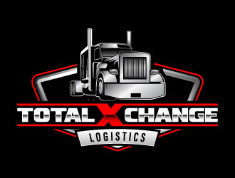 Total X Change Logistics  logo design by daywalker