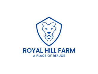 Royal Hill Farm  logo design by aryamaity