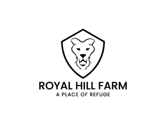 Royal Hill Farm  logo design by aryamaity