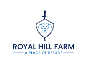 Royal Hill Farm  logo design by aryamaity