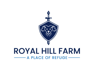 Royal Hill Farm  logo design by aryamaity