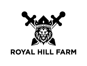 Royal Hill Farm  logo design by Moon