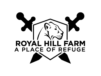 Royal Hill Farm  logo design by Moon