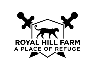 Royal Hill Farm  logo design by Moon