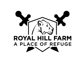 Royal Hill Farm  logo design by Moon