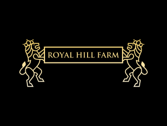 Royal Hill Farm  logo design by mukleyRx