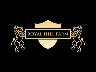 Royal Hill Farm  logo design by mukleyRx