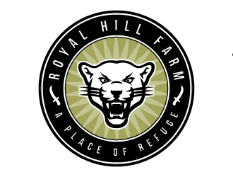 Royal Hill Farm  logo design by Moon