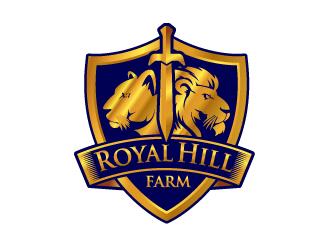 Royal Hill Farm  logo design by jaize