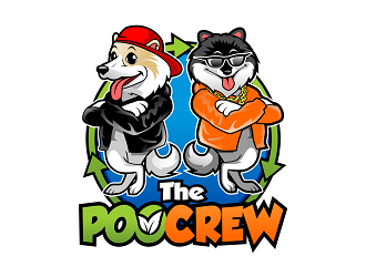 The Poo Crew logo design by haze