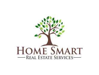 Home Smart Real Estate Services logo design by Greenlight