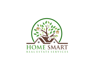 Home Smart Real Estate Services logo design by ArRizqu