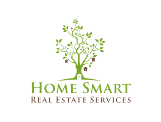 Home Smart Real Estate Services logo design by mbamboex