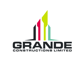 Grande constructions limited  logo design by AamirKhan