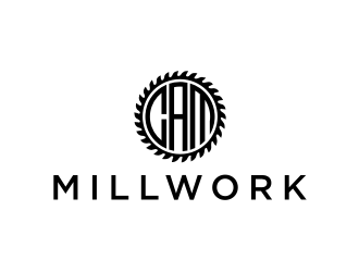 CAM Millwork logo design by dodihanz